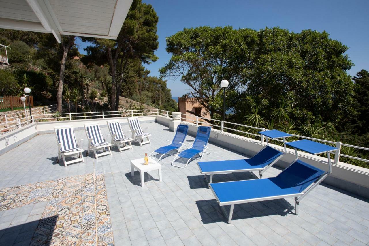 Villa Aurora Mondello Addaura Екстер'єр фото